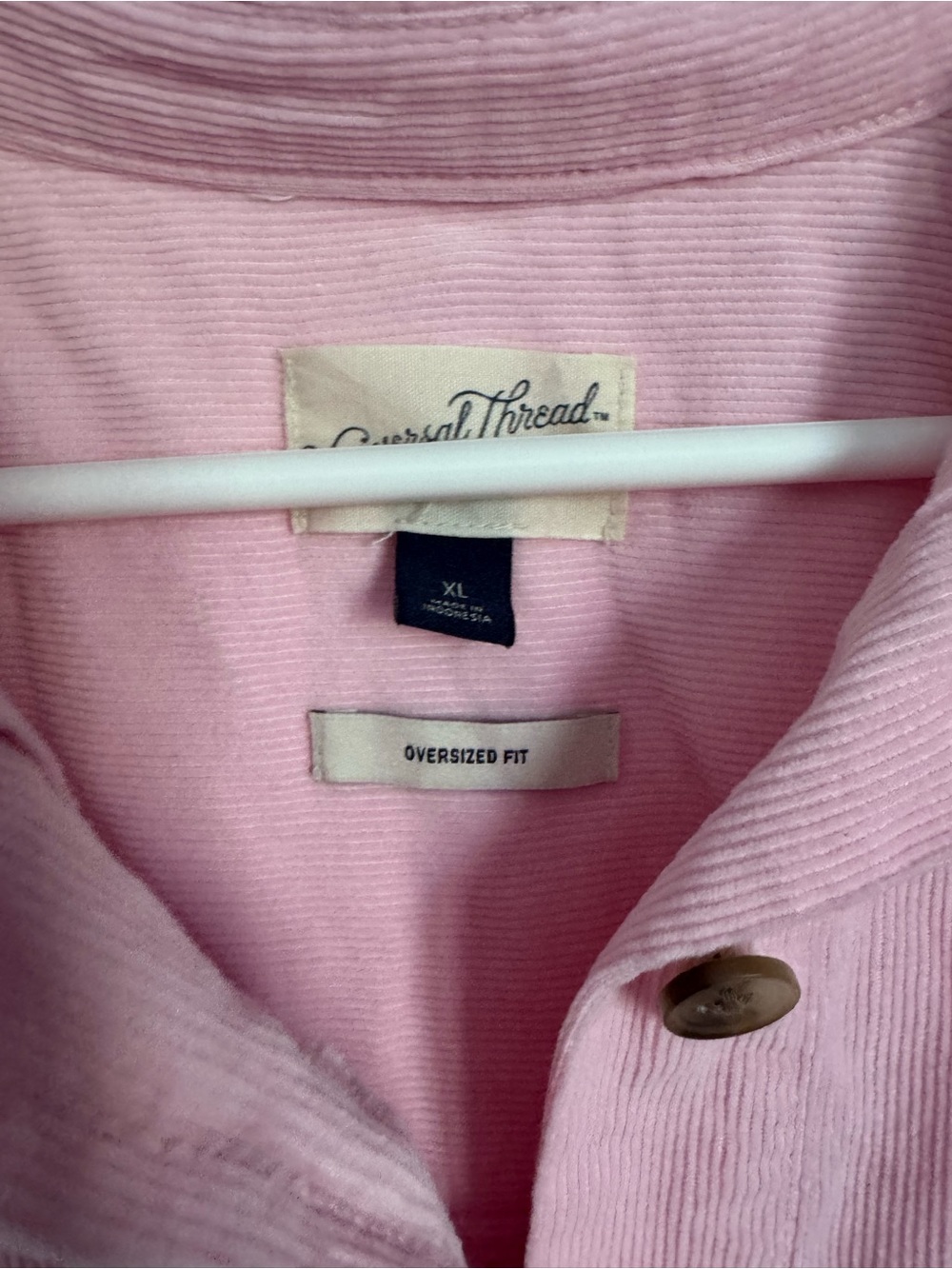 Universal Thread Pink Button Down - Picture 2 of 2